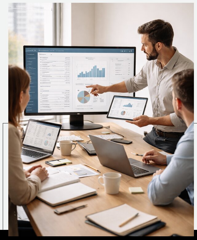 Разработка и внедрение ERP систем под бизнес в Феодосии