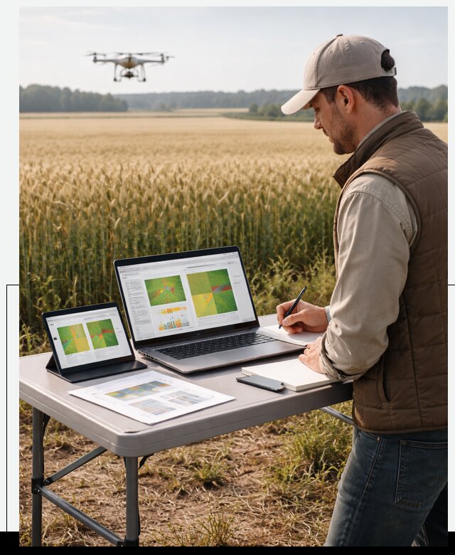 Система AI прогнозирования урожайности для точных агрономий в Феодосии